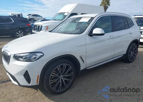 2024 BMW X3 Sdrive30I z USA, uszkodzony, nr VIN 5UX43DP01R9W45897